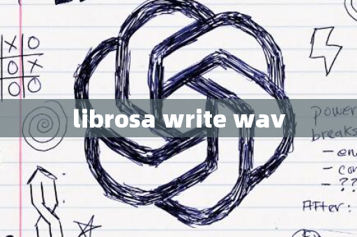 librosa write wav