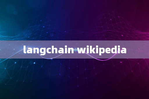 langchain wikipedia