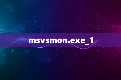 msvsmon.exe_1