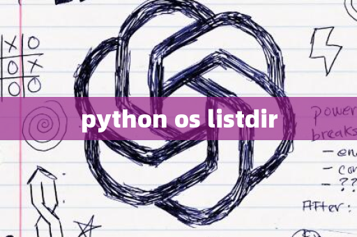 python os listdir