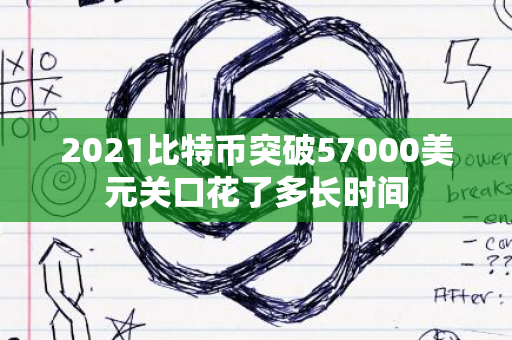 2021比特币突破57000美元关口花了多长时间